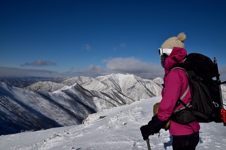 厳冬期の南日高・野塚岳～1月11日～_b0281366_11460655.jpg