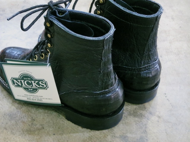 凄過ぎる贅沢なNicks Boots (別注)の御知らせと、営業曜日・変更の御知らせ。。。！★？_d0152280_141428100.jpg