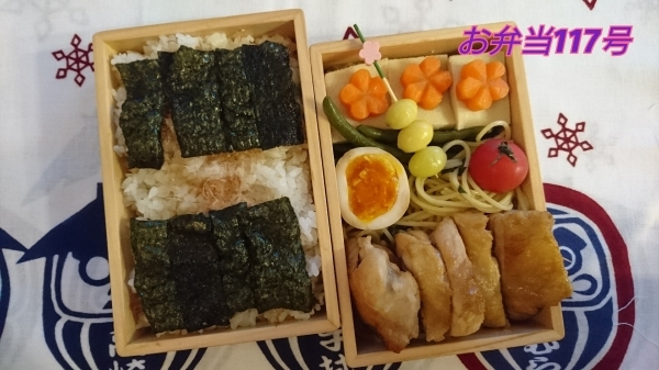 串カツ弁当_b0133870_19031619.jpg