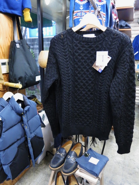 James Charlotte (MADE in UK) ･･･ CABLE CRUE KNIT SWEATER！★！_d0152280_16565657.jpg