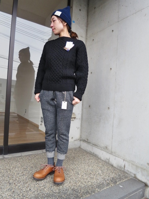 James Charlotte (MADE in UK) ･･･ CABLE CRUE KNIT SWEATER！★！_d0152280_16581780.jpg