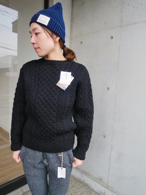 James Charlotte (MADE in UK) ･･･ CABLE CRUE KNIT SWEATER！★！_d0152280_16582490.jpg