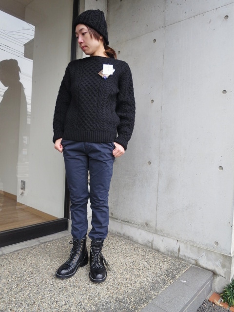 James Charlotte (MADE in UK) ･･･ CABLE CRUE KNIT SWEATER！★！_d0152280_16593415.jpg
