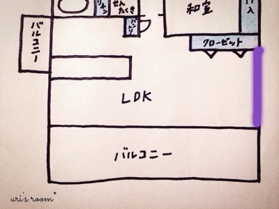 こだわった壁紙* LDK~前編_a0341288_17245275.jpg