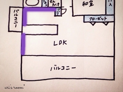 こだわった壁紙* LDK~後編_a0341288_17245497.jpg