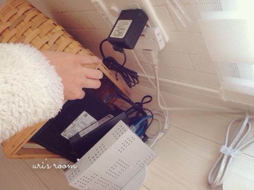 2015* 初投稿です(´∀`) リビングの隅に謎のカゴ。_a0341288_17270094.jpg