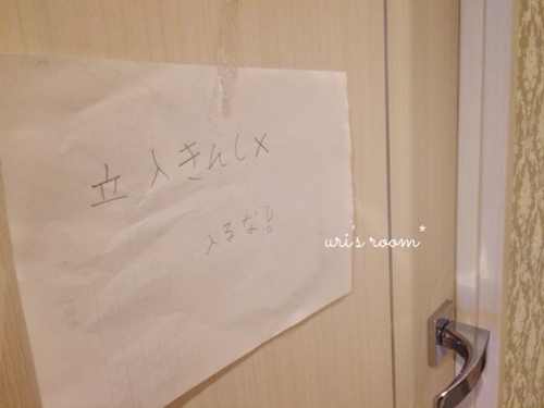 息子の部屋にミラーを設置。小学生男子も身だしなみが大切(´∀`)_a0341288_17275820.jpg