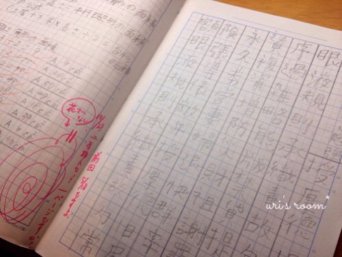 新しく買ったお弁当箱。そして息子の自主学習ノートがひどい件。_a0341288_17291032.jpg