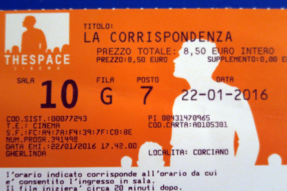 映画、『La Corrispondenza』_f0234936_816473.jpg