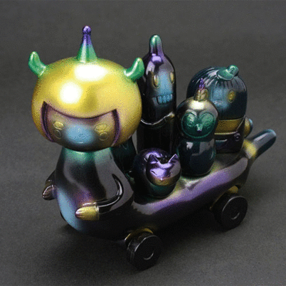 Microbus \"To The Midnight Jungle\" by Aya Kakeda_e0118156_16492455.gif