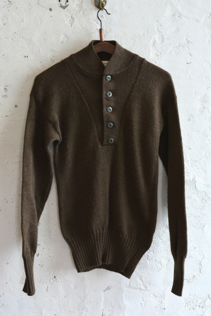 USA army henley neck knit_f0226051_13561597.jpg