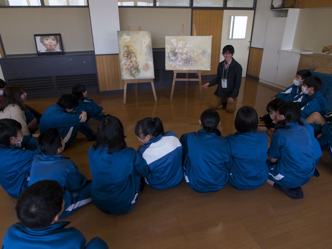 1/28　三ヶ島中学校で旅するムサビ_a0121352_23703.jpg