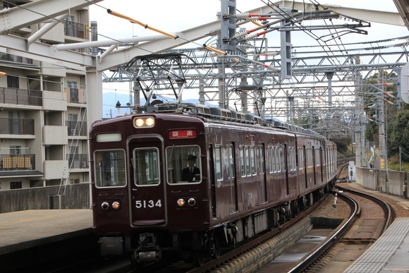 阪急箕面線 C#5134×4R 送り込み回送_d0202264_1854752.jpg
