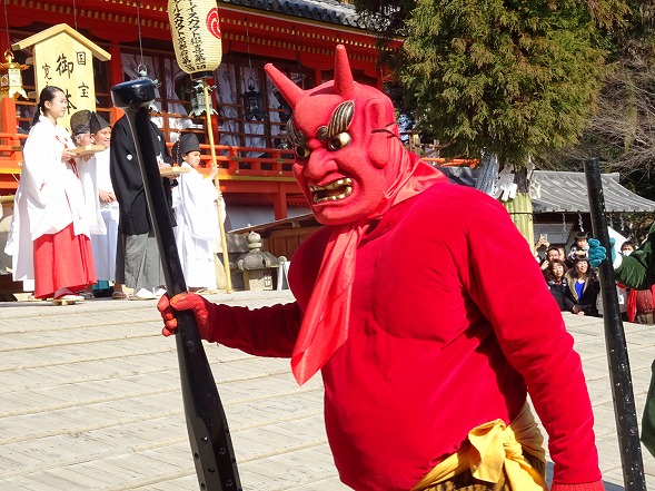 石清水八幡宮の鬼やらい神事_b0299042_20355348.jpg