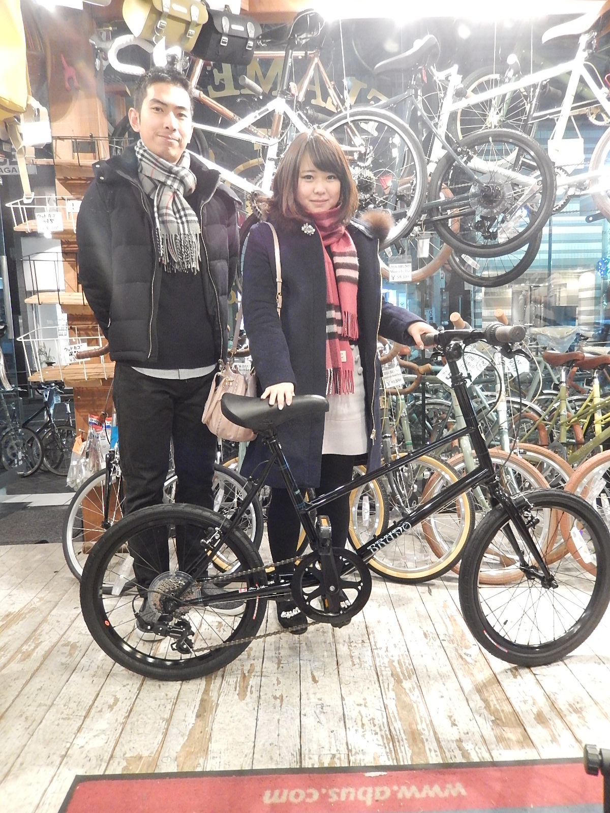 1月31日 渋谷 原宿 の自転車屋 FLAME bike前です_e0188759_18153039.jpg