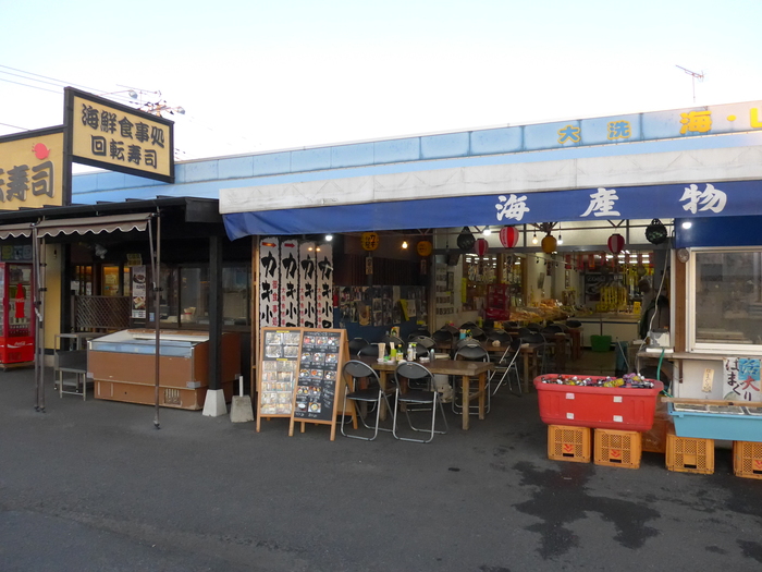 大洗海鮮市場で貝を思いっきり焼く。_f0232060_12243995.jpg