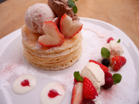 バレンタインパンケーキ パンケーキカフェvoivoiの店主ブログ バレンタインパンケーキ パンケーキカフェvoivoiの店主ブログ
