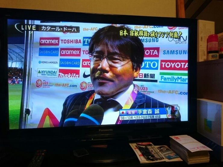 日本サッカー逆転優勝！_d0095673_01373034.jpg