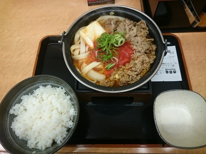 トマト牛鍋定食並¥630@吉野家_b0042308_12285095.jpg