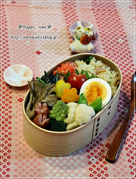 1月25日の炒飯弁当♪と私事。_f0348032_19145655.jpg