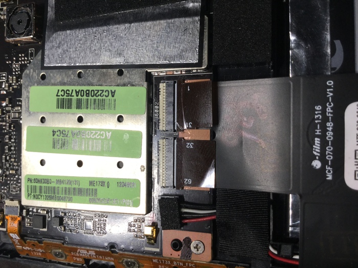  ASUS MeMO Pad HD7 ME173-GR16の修理_d0067943_235843.jpg
