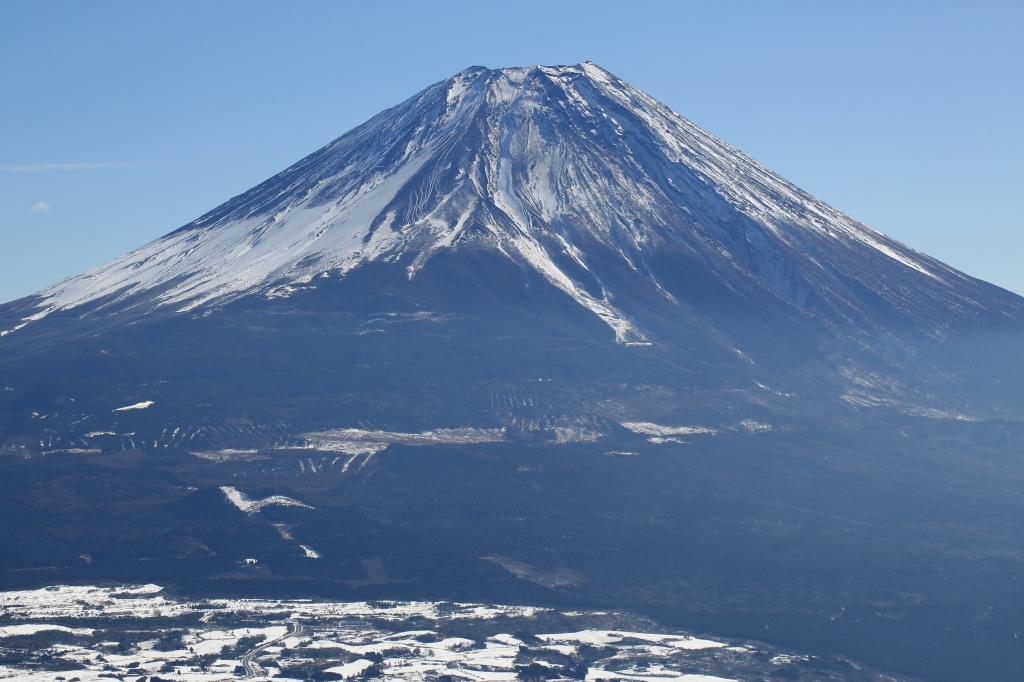 積雪の天子山地＠竜ヶ岳～雨ヶ岳 2016.01.27(水)_f0344554_00491534.jpg