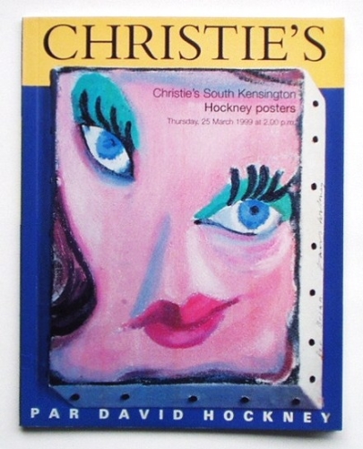 デイヴィッド・ホックニーのポスター競売カタログ「Christie\'s:Hockney posters」（1999）_a0155815_12381079.jpg