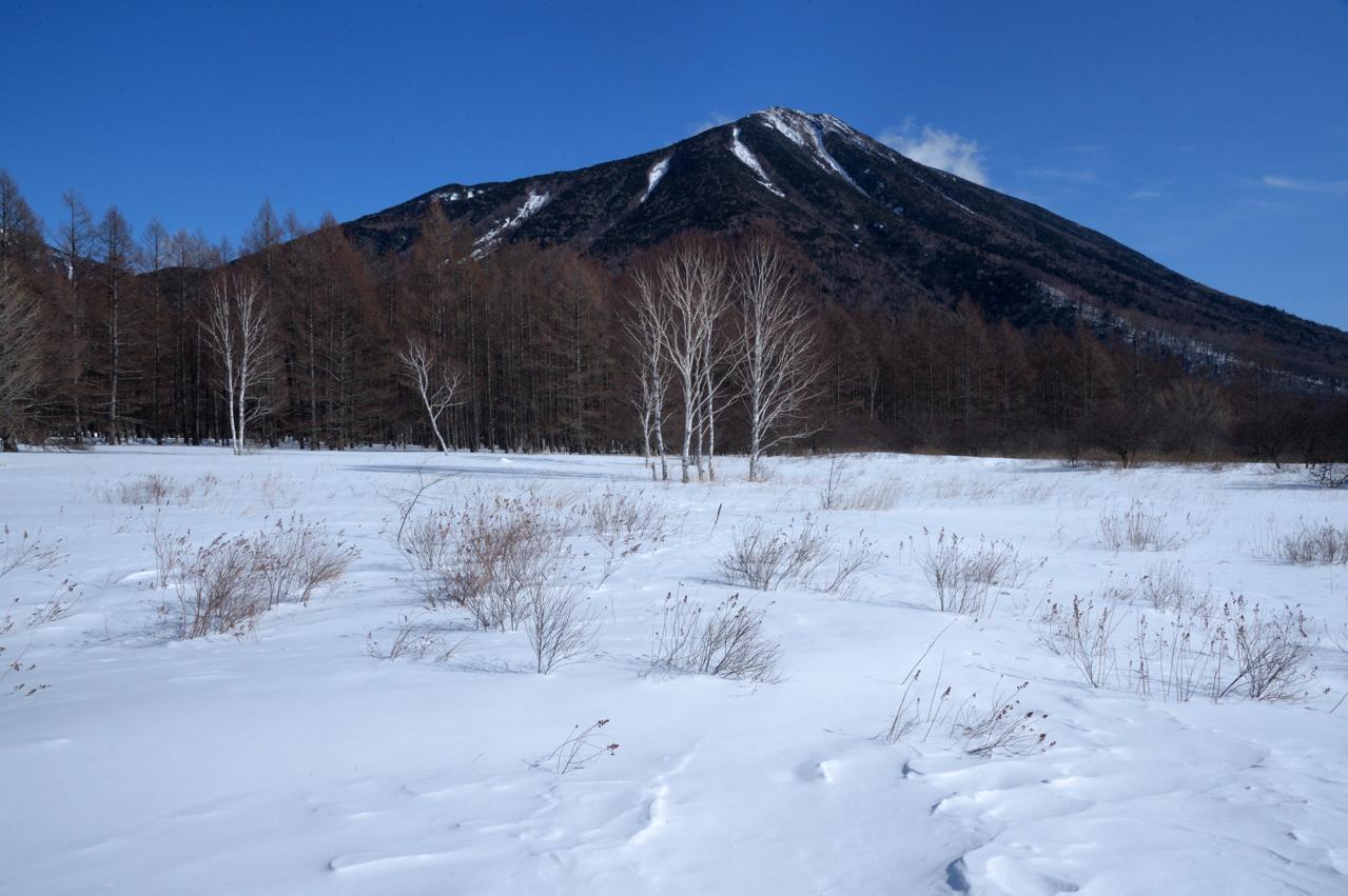 雪原は男体山_c0246358_18102269.jpg