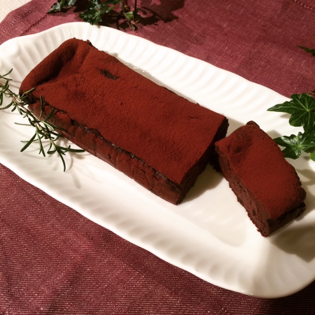 豆腐のガトーショコラ レシピ_e0045565_23272695.jpg