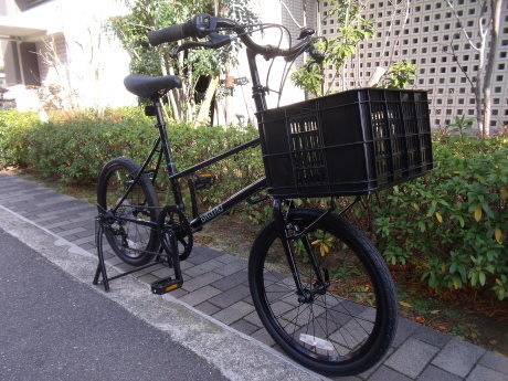 BRUNO「Mixte20-BLACK」子供乗せ仕様。。_a0245270_19542408.jpg