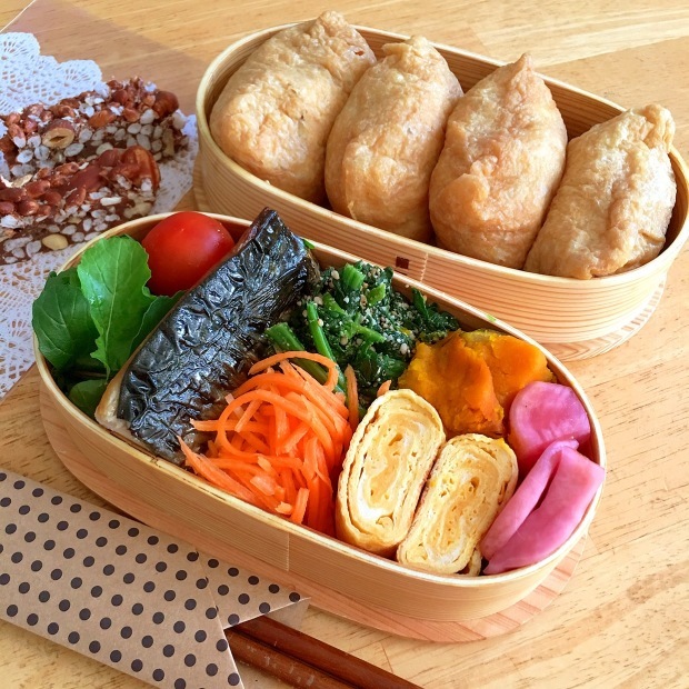 おいなりさん弁当と今日の本 一口コンロで作るお弁当と好きなこといろいろ おいなりさん弁当と今日の本 一口コンロで作るお弁当と好きなこといろいろ