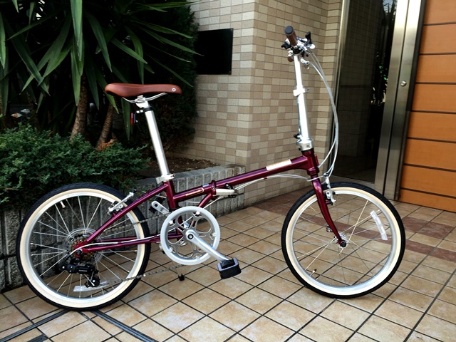 DAHON Boardwalk D7 2016 9速カスタム ドロップハンドル化 DAHON Boardwalk D7 2016 9速カスタム ドロップハンドル化