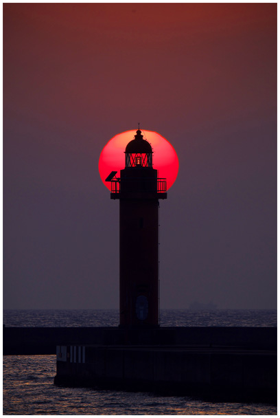中島埠頭の夕陽_d0272207_21292444.jpg