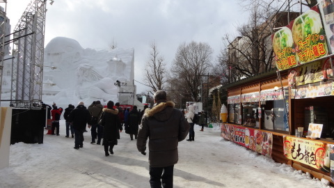 さっぽろ雪まつり　前日と前々日を楽しむ　2/3・4_b0097689_23353121.jpg