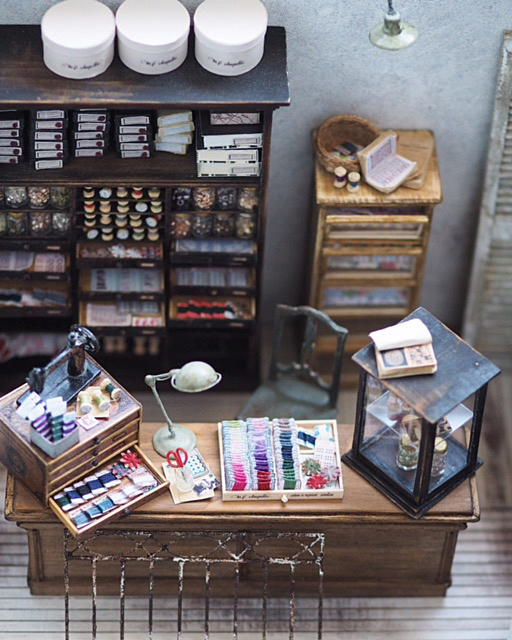 miniature* 手芸屋さん完成しました_e0172847_10201229.jpg