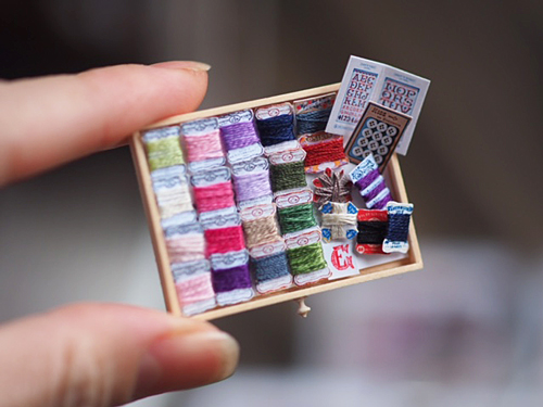 miniature* 手芸屋さん完成しました_e0172847_10284520.jpg