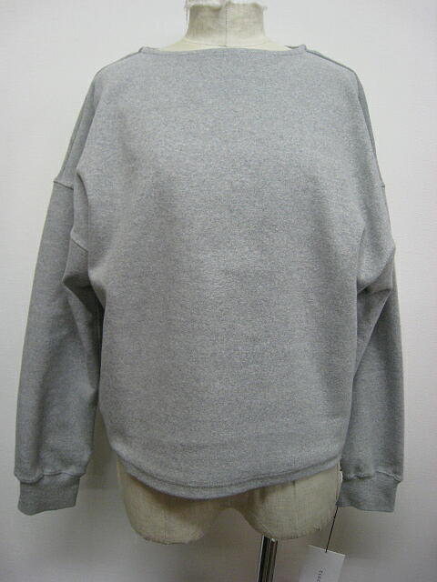 ｃｌｏｃｈｅ （ クロッシェ ）　ドロップショルダーＴＯＰＳ ＧＲＡＹ_a0089359_1832156.jpg