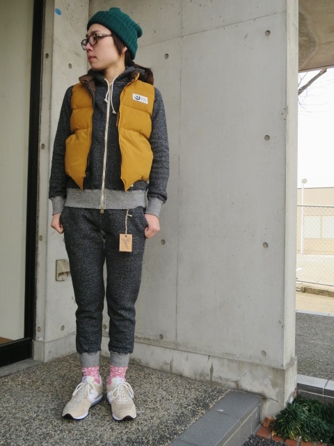 Kepani ・・・ BLACK MELANGE SWEAT ZIP PARKA!★!_d0152280_2041052.jpg