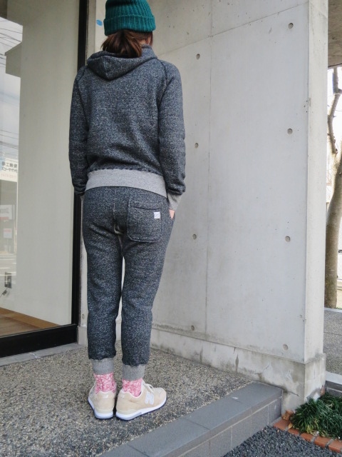 Kepani ・・・ BLACK MELANGE SWEAT ZIP PARKA!★!_d0152280_204618.jpg
