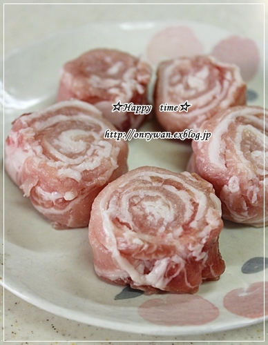 豚肉のロールステーキ風弁当と常備菜♪_f0348032_18261905.jpg
