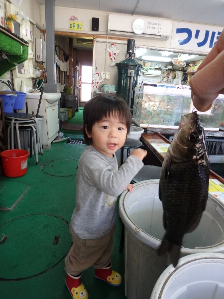 初めての釣堀_c0113733_1201489.jpg