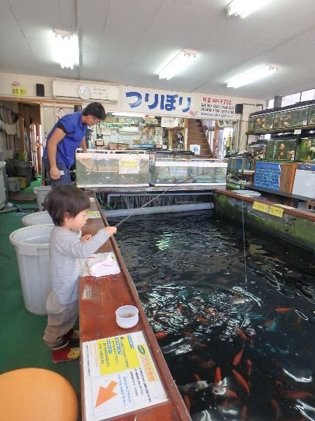 初めての釣堀_c0113733_1213055.jpg