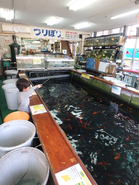 初めての釣堀_c0113733_1221396.jpg