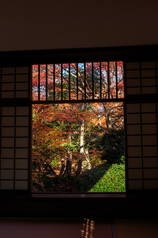 京都の紅葉2015・丸窓の秋（源光庵）_f0155048_16582194.jpg