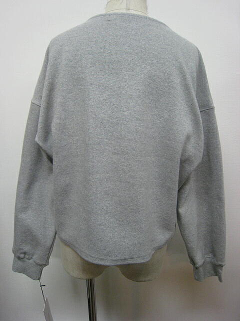 ｃｌｏｃｈｅ （ クロッシェ ）　ドロップショルダーＴＯＰＳ ＧＲＡＹ_a0089359_13385796.jpg