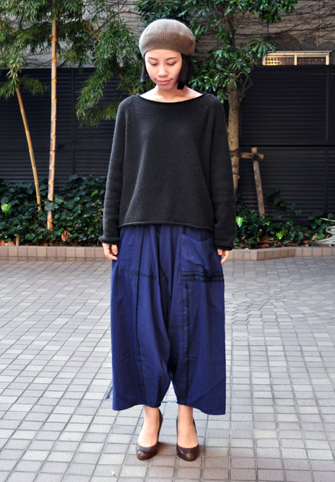 tarun pants basic color （新色グレー＆カーキ）/ tamaki niime_d0193211_19572450.jpg