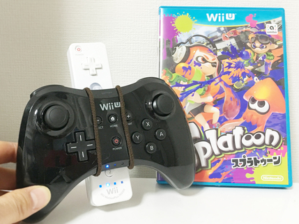 Wiiu Wiiu Pro コントローラー クロ Hamaribros X