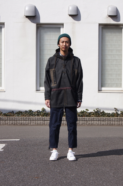 kolor - Big Silhouette Anorak!! : UNDERPASS・・・Having fun!!!