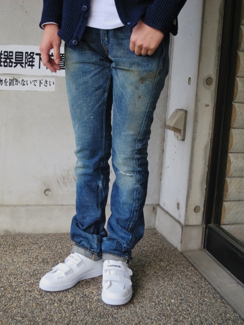 FULL COUNT ・・・ Indigo WAFFLE CARDIGAN!★!_d0152280_193798.jpg