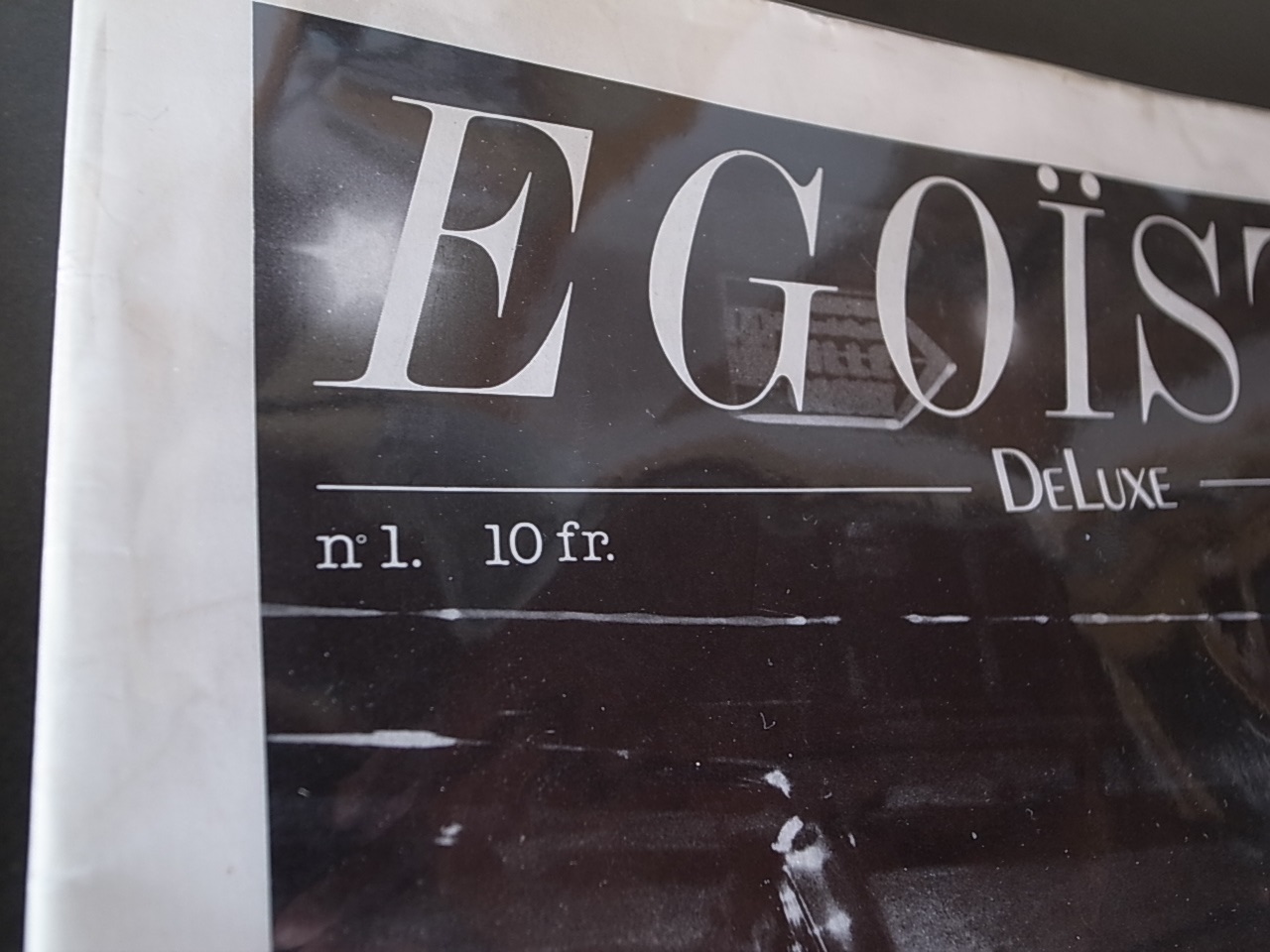 EGOIST THE FIRST ISSUE / EGOÏST LE PREMIER NUMÉRO : Books & Things